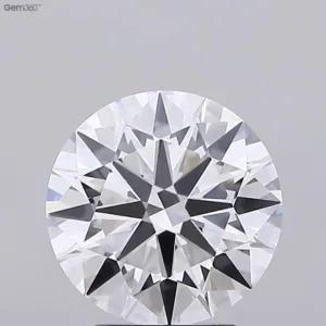 3.18 Carat Round F VVS2 Lab Diamond