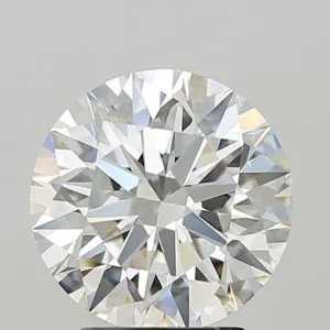 3.22 Carat Round F VVS2 Lab Diamond
