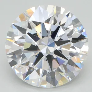 3.42 Carat Round E VVS2 Lab Diamond