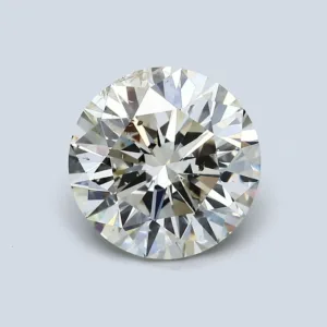 3.47 Carat Round H SI1 Natural Diamond