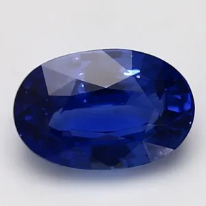 3.51 Carat Oval Blue Natural Diamond
