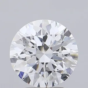 3.51 Carat Round F VVS2 Lab Diamond