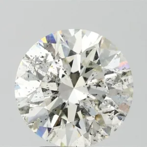 3.51 Carat Round I SI2 Natural Diamond