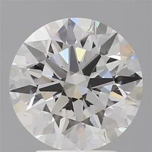 3.57 Carat Round E VVS2 Lab Diamond