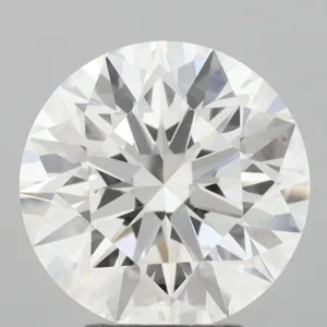 3.57 Carat Round F VVS2 Lab Diamond