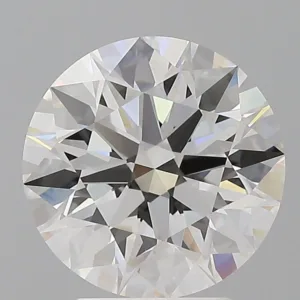 3.58 Carat Round E VVS2 Lab Diamond