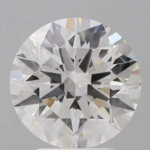 3.59 Carat Round E VVS2 Lab Diamond