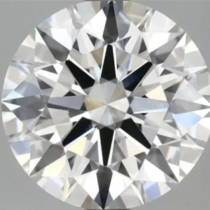3.66 Carat Round E VVS2 Lab Diamond