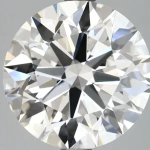 3.68 Carat Round F VVS2 Lab Diamond