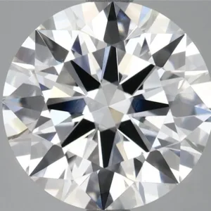 3.7 Carat Round E VVS2 Lab Diamond