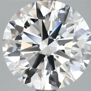 3.71 Carat Round E VVS2 Lab Diamond