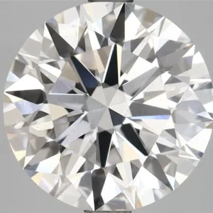 3.71 Carat Round E VVS2 Lab Diamond