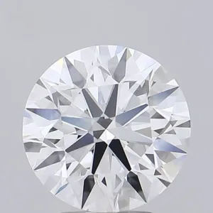 3.72 Carat Round E VVS2 Lab Diamond