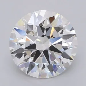 3.73 Carat Round F VVS2 Lab Diamond