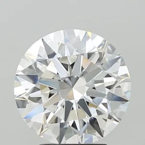 3.81 Carat Round E VVS2 Lab Diamond