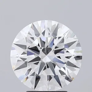 3.91 Carat Round E VVS2 Lab Diamond
