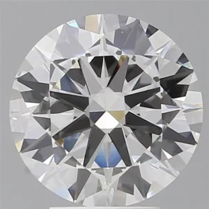 3.93 Carat Round E VVS2 Lab Diamond