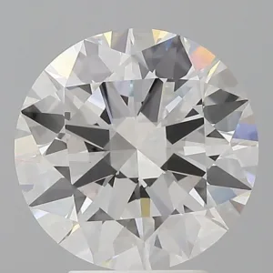 3.95 Carat Round F VVS2 Lab Diamond