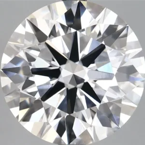 3.96 Carat Round E VVS2 Lab Diamond
