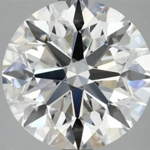 3.96 Carat Round E VVS2 Lab Diamond