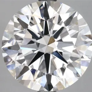 3.97 Carat Round E VVS2 Lab Diamond