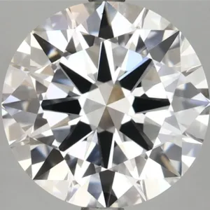 3.97 Carat Round E VVS2 Lab Diamond