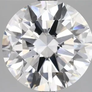3.97 Carat Round E VVS2 Lab Diamond