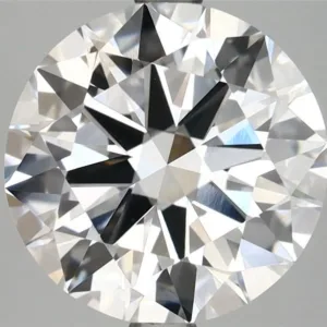 3.98 Carat Round E VVS2 Lab Diamond
