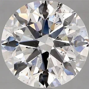 4 Carat Round D SI2 Natural Diamond