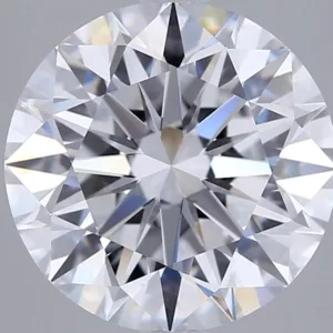 4.02 Carat Round D VVS2 Lab Diamond