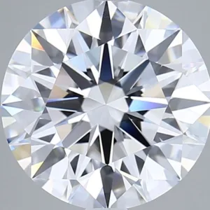 4.03 Carat Round D VVS2 Lab Diamond