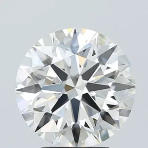 4.03 Carat Round F VVS2 Lab Diamond