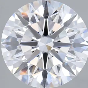 4.04 Carat Round D VVS2 Lab Diamond