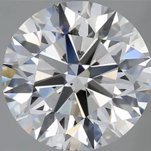 4.04 Carat Round E SI1 Natural Diamond