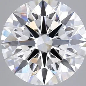 4.04 Carat Round E VVS2 Lab Diamond