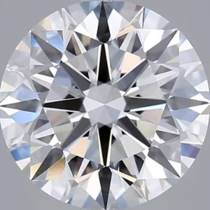 4.04 Carat Round F VVS2 Lab Diamond