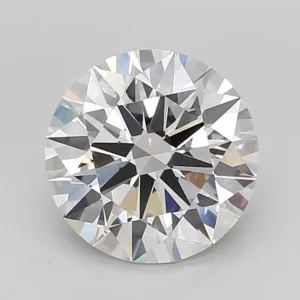 4.04 Carat Round F VVS2 Lab Diamond