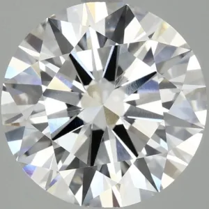 4.04 Carat Round F VVS2 Lab Diamond