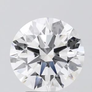 4.05 Carat Round F VVS2 Lab Diamond