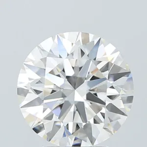 4.05 Carat Round F VVS2 Lab Diamond