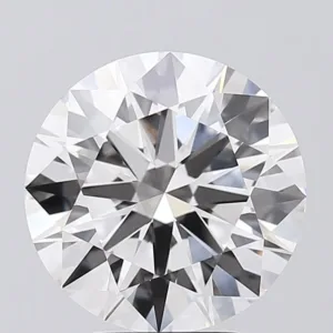4.05 Carat Round F VVS2 Lab Diamond