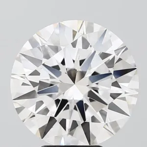 4.05 Carat Round F VVS2 Lab Diamond