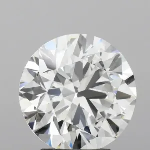 4.06 Carat Round D VVS2 Lab Diamond