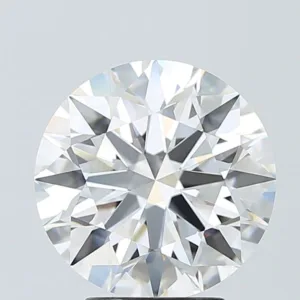 4.06 Carat Round E VVS2 Lab Diamond