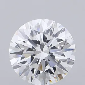 4.06 Carat Round E VVS2 Lab Diamond