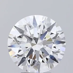 4.06 Carat Round E VVS2 Lab Diamond