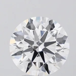 4.06 Carat Round F VVS2 Lab Diamond