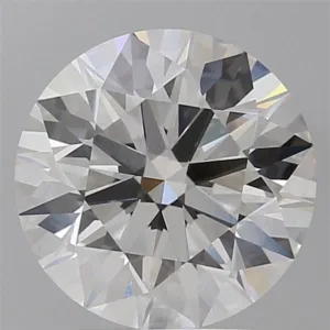 4.07 Carat Round F VVS2 Lab Diamond