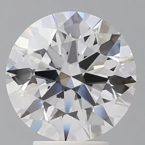 4.07 Carat Round F VVS2 Lab Diamond