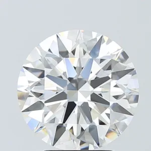 4.08 Carat Round E VVS2 Lab Diamond